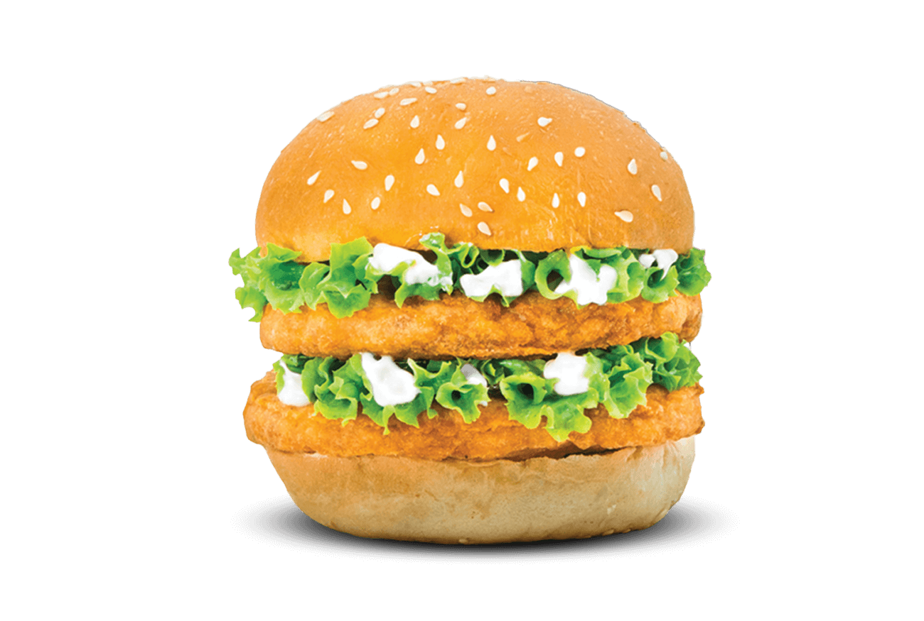 Double Chicken Burger